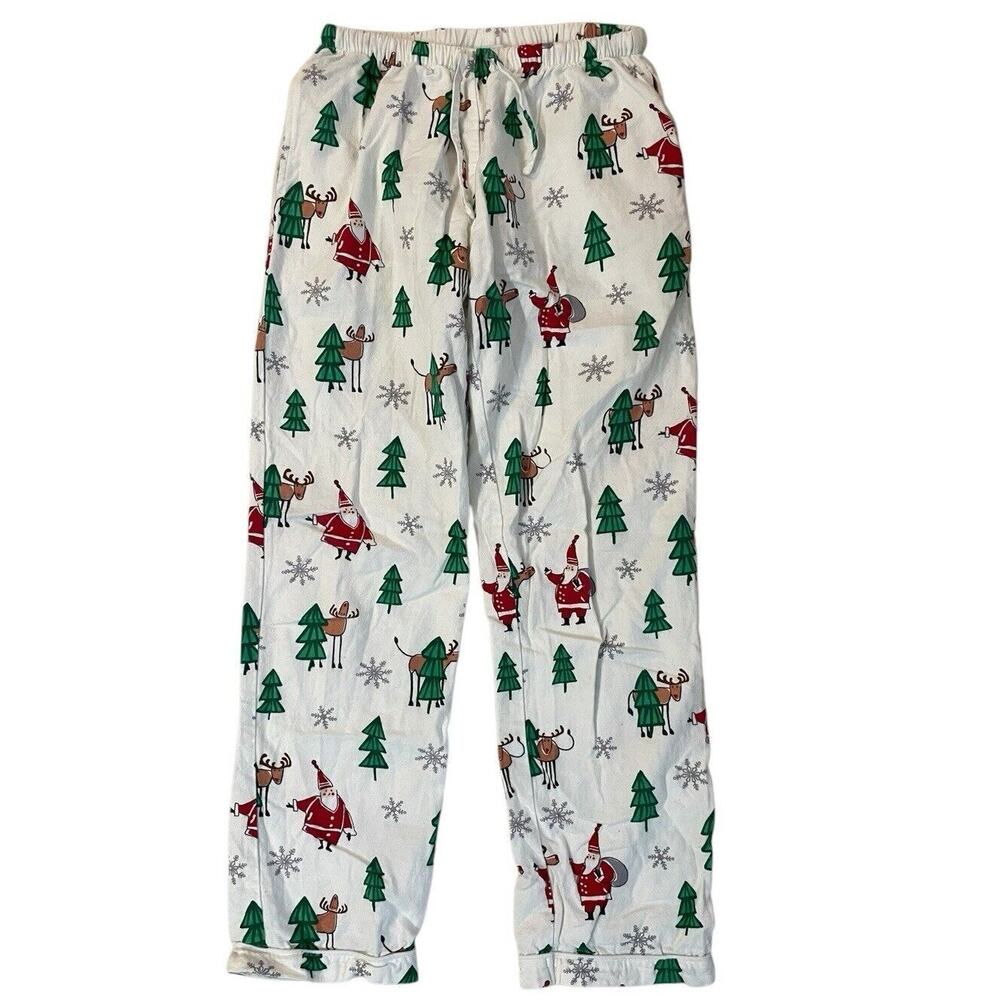 The Company Store Pajama Pants Womens XS Flannel‎ Christmas Holiday Loungewear